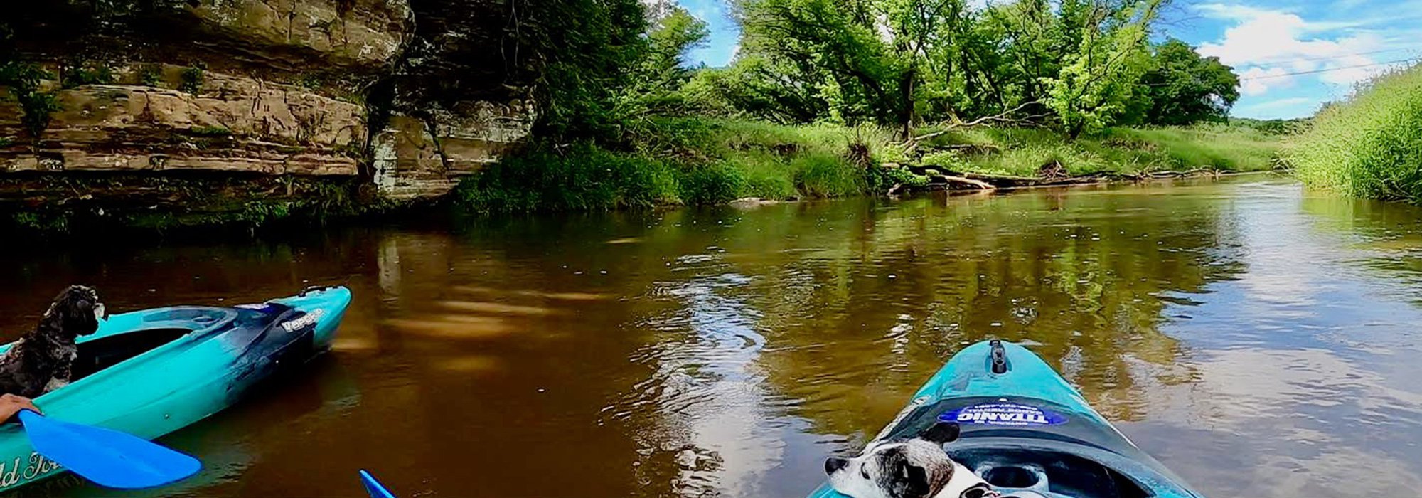 Double Kayak Rentals at Simpson Lake in Saint Louis