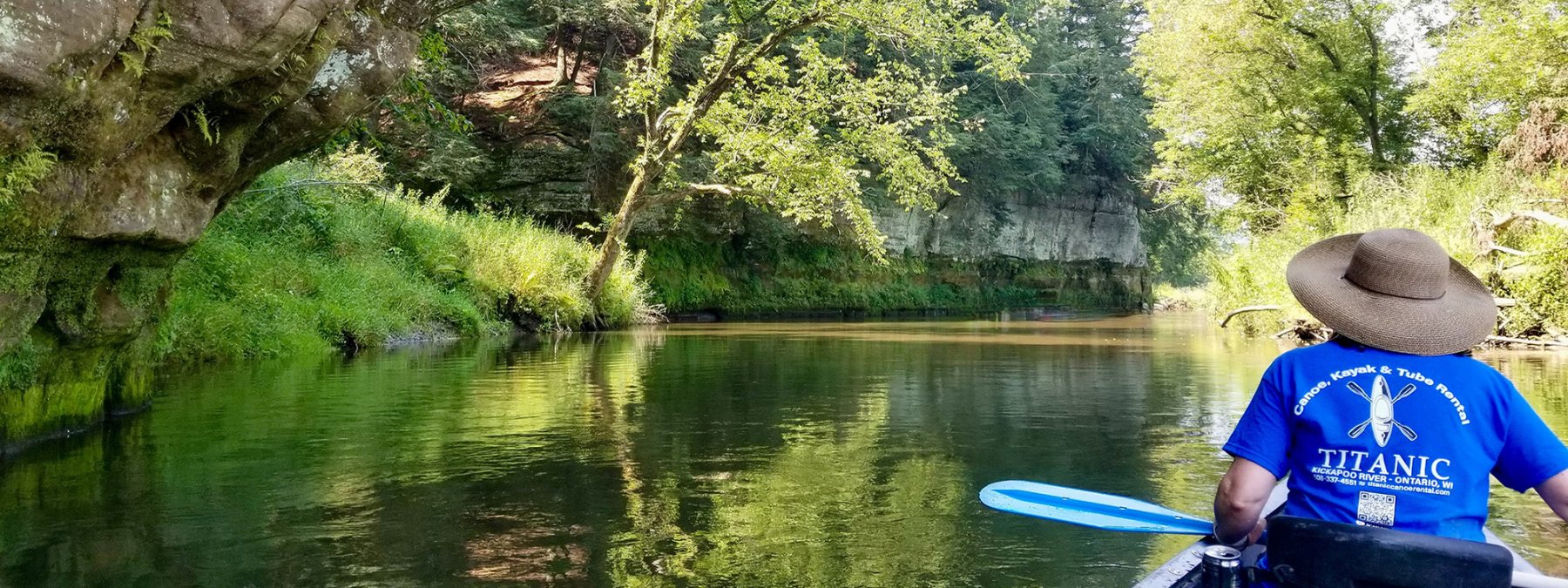 Canoe, Kayak & Tube on the Beautiful Kickapoo River Ontario WI